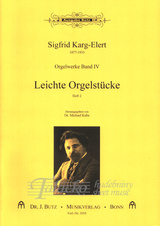 Orgelwerke, Band 4 - Leichte Orgelstücke Heft 2 (Ped.)